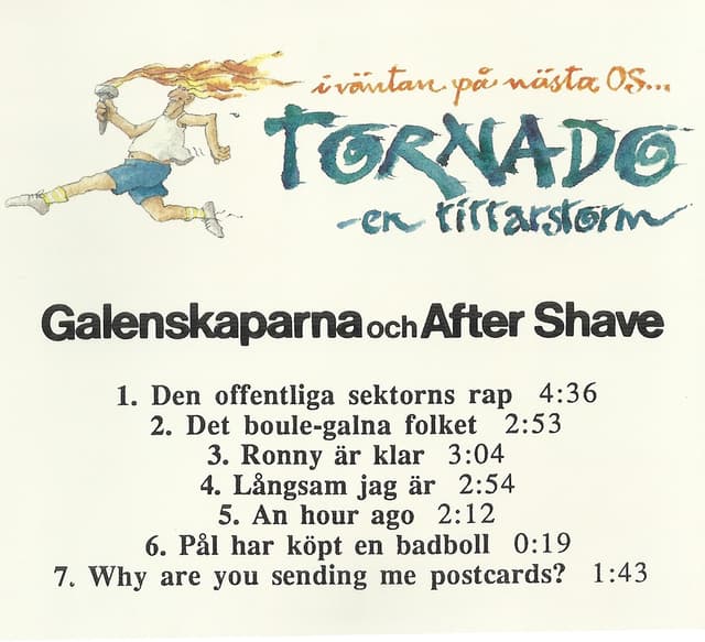 Album cover art for Tornado - En tittarstorm