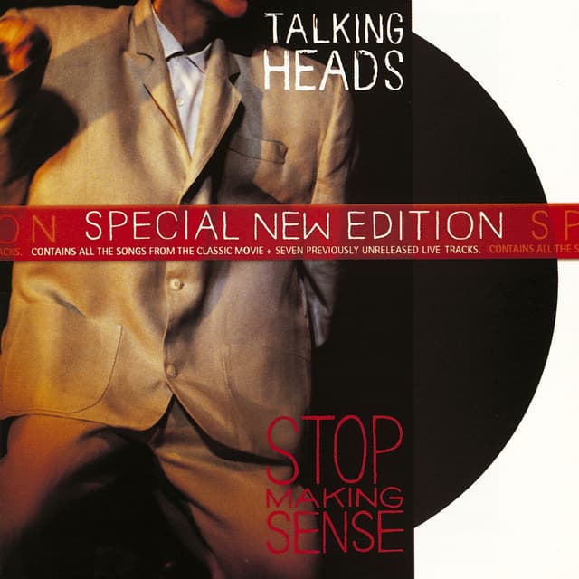 Album cover art for Stop Making Sense