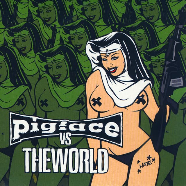 Album cover art for Pigface Vs The World Vol. 3