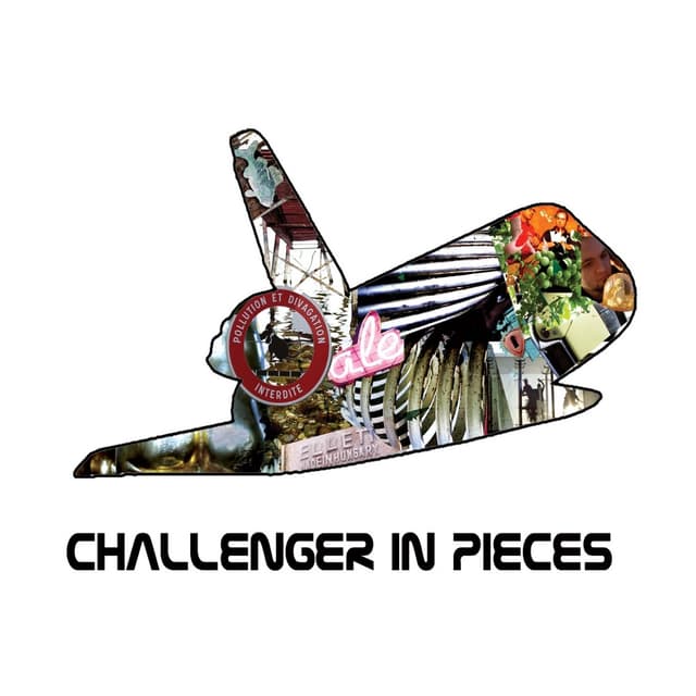 Album cover art for Challenger in Pieces
