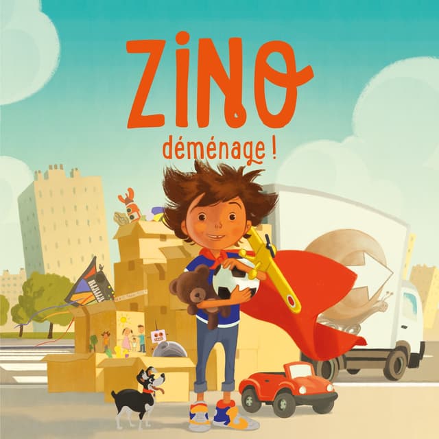 Album cover art for Zino Déménage !
