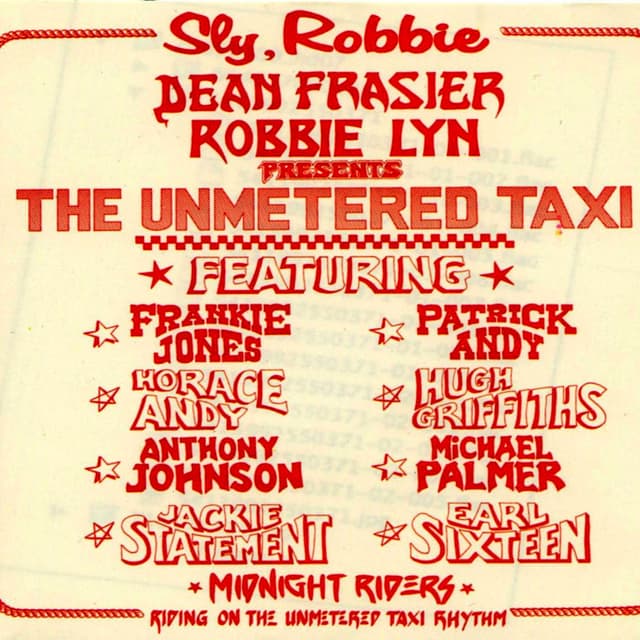 Album cover art for Unmetered Taxi