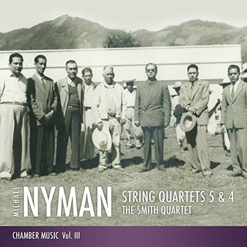 Album cover art for String Quartets 5 & 4 - Chamber Music Vol. III