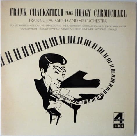 Album cover art for Frank Chacksfield Plays Hoagy Carmichael