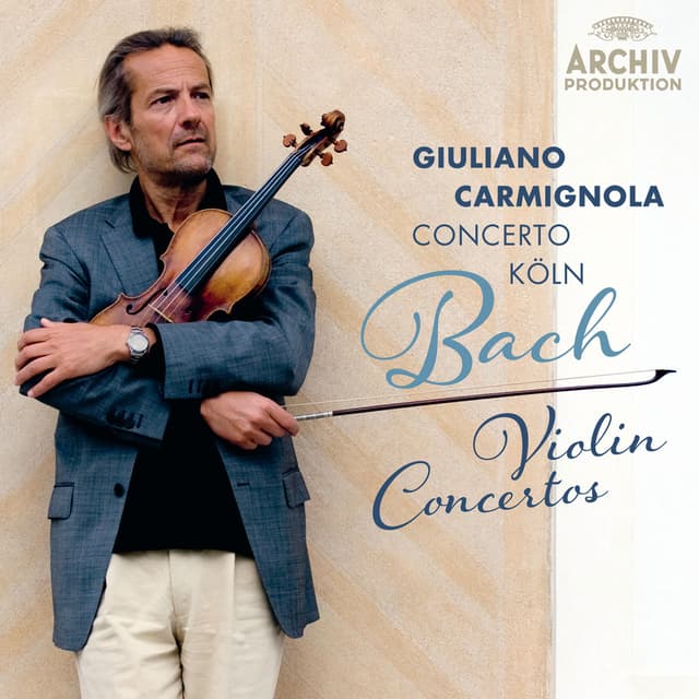 Album cover art for Bach : Violin Concertos