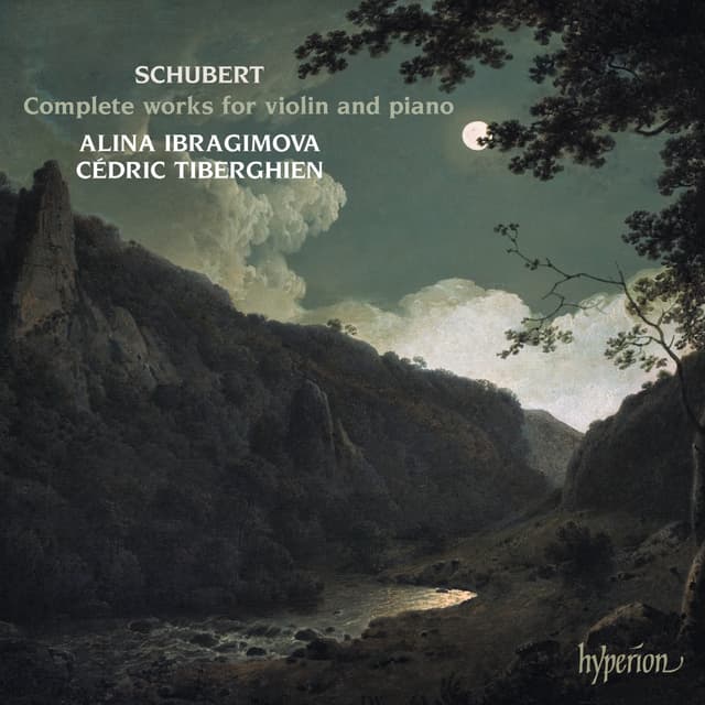 Album cover art for Schubert: Complete Works for Violin and Piano