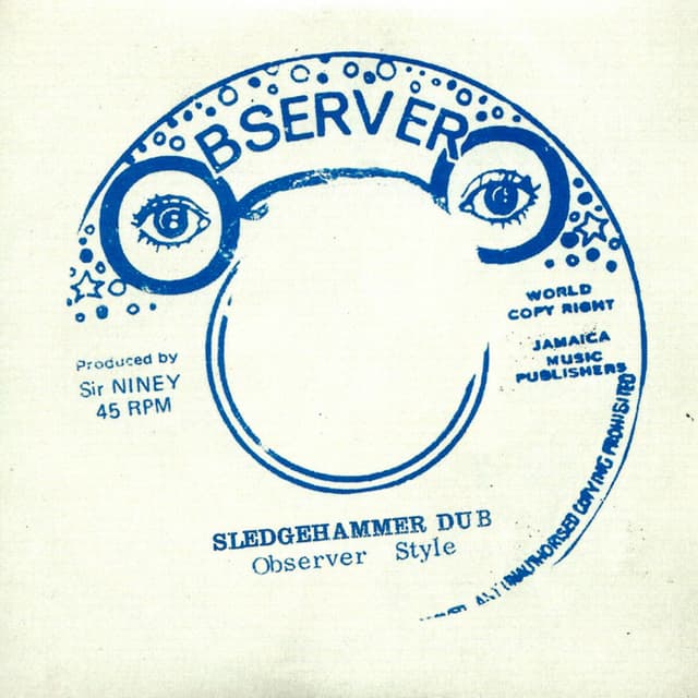 Album cover art for Sledgehammer Dub