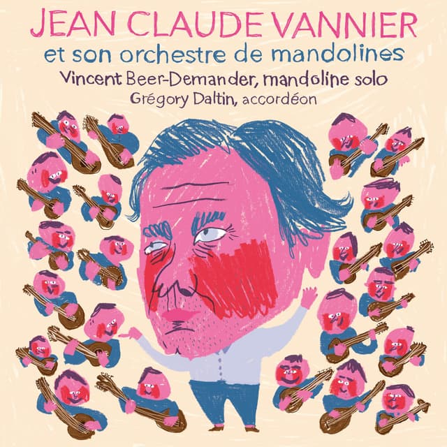 Album cover art for Jean Claude Vannier et son Orchestre de Mandolines