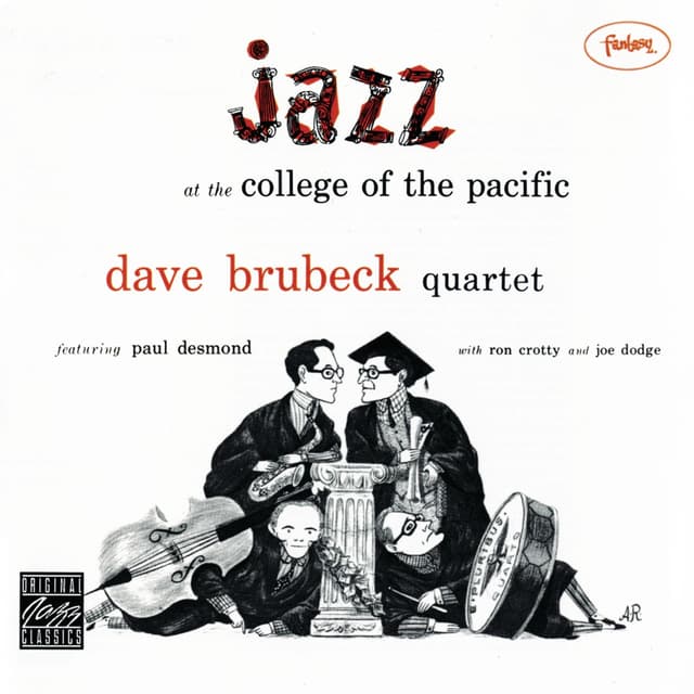 Album cover art for Jazz at the College of the Pacific