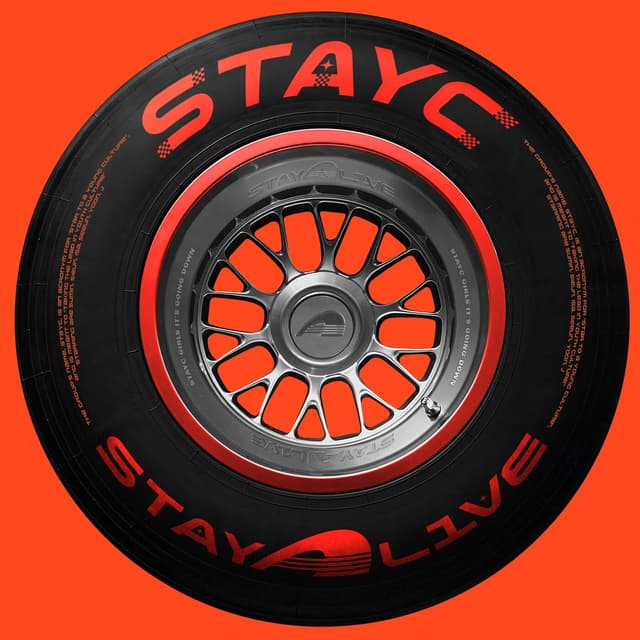 Album cover art for STAY ALIVE