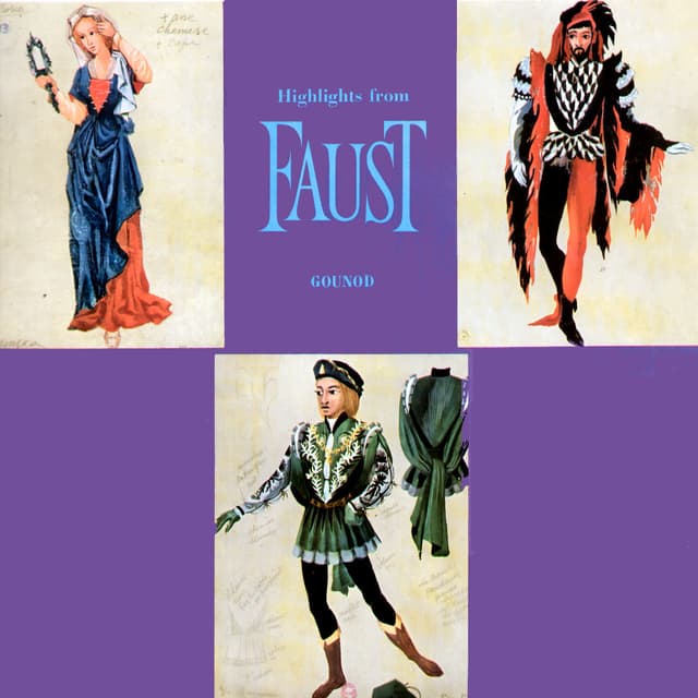 Album cover art for Gounod: Faust [Highlights]