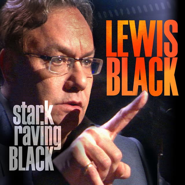 Album cover art for Stark Raving Black