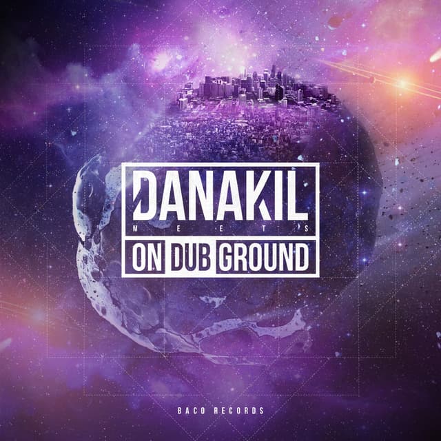 Album cover art for Danakil Meets OnDubGround
