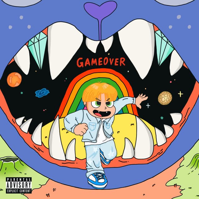 Album cover art for GAMEOVER