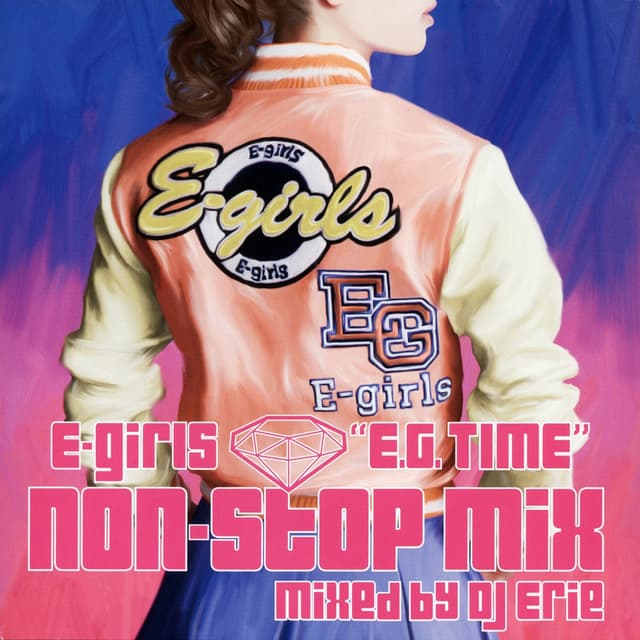 Album cover art for "E.G. TIME" non-stop mix Mixed by DJ Erie