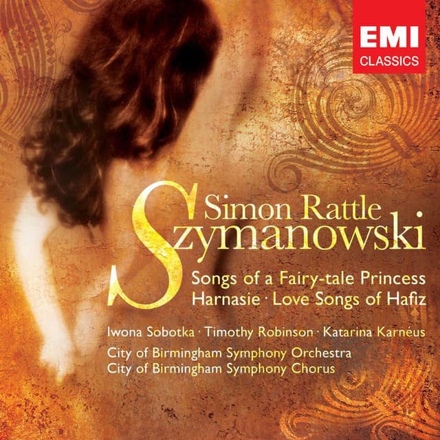 Album cover art for Szymanowski: Songs