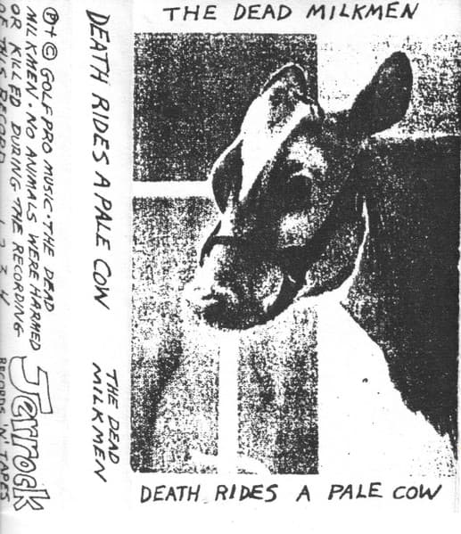Album cover art for Death Rides a Pale Cow