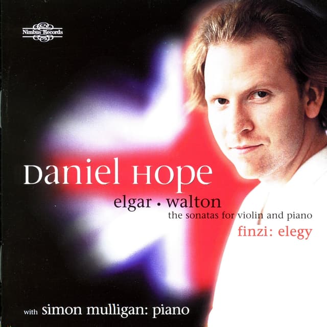 Album cover art for Elgar & Walton: Sonatas for Violin & Piano