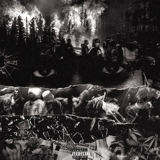 Album cover art for Split