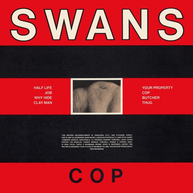Album cover art for Cop
