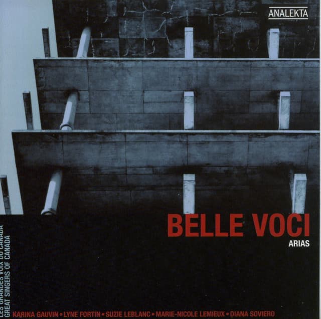 Album cover art for Belle Voci : Arias