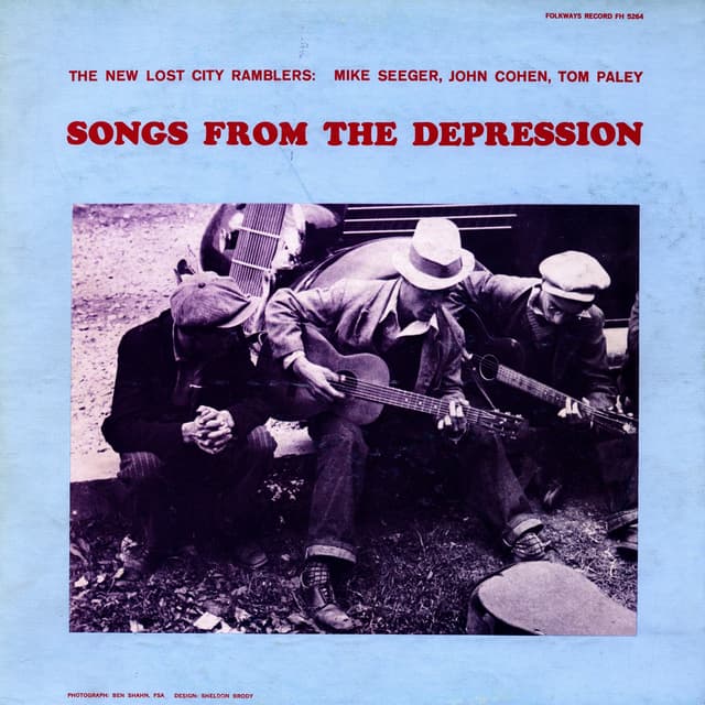 Album cover art for Songs from the Depression