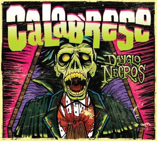 Album cover art for Dayglo Necros