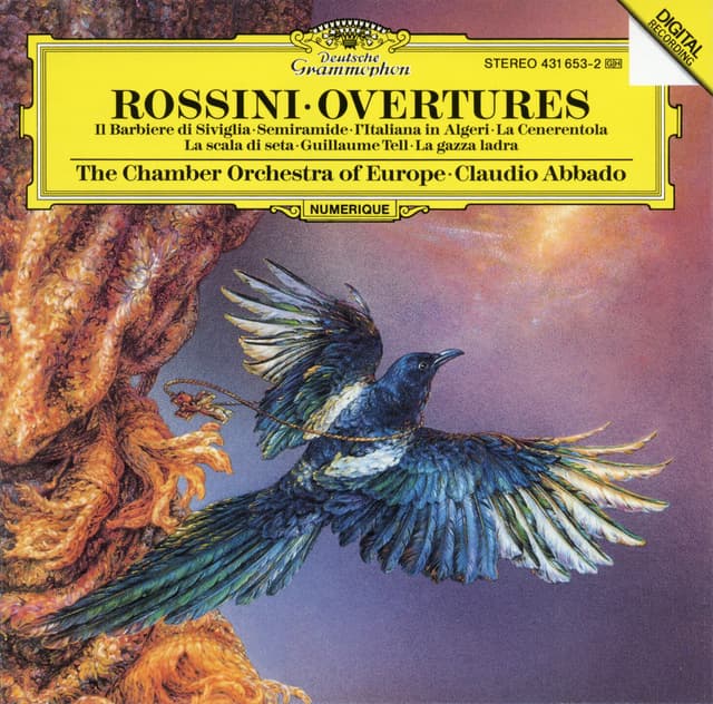 Album cover art for Rossini: Overtures
