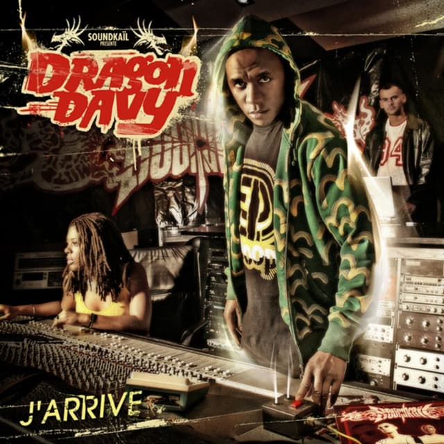 Album cover art for J'arrive