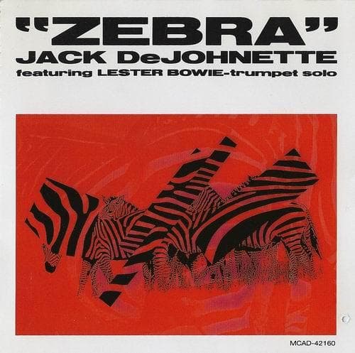 Album cover art for Zebra