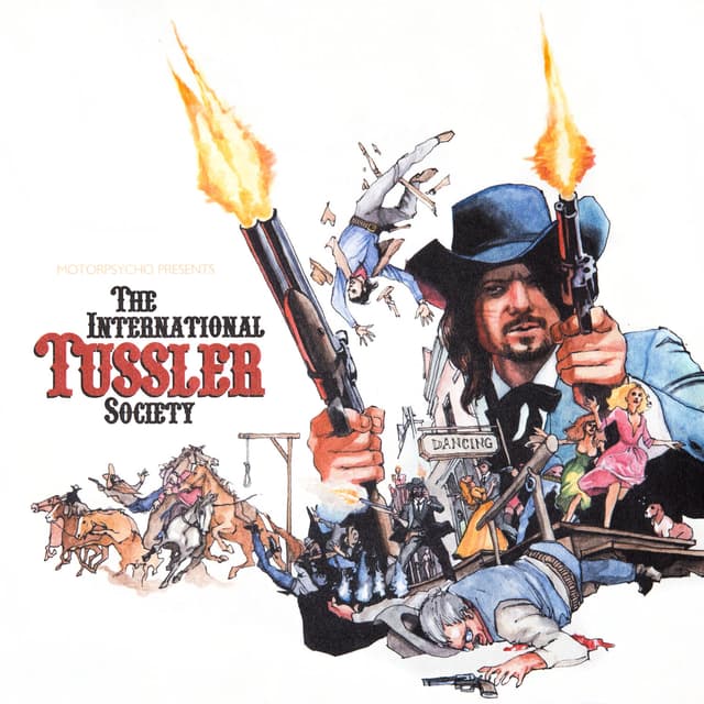 Album cover art for Motorpsycho Presents the International Tussler Society