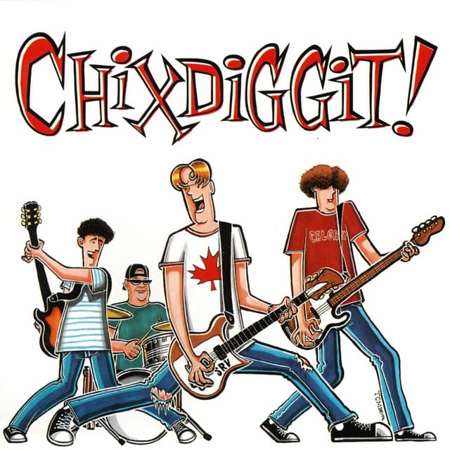 Album cover art for Chixdiggit