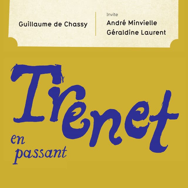 Album cover art for Trénet en Passant