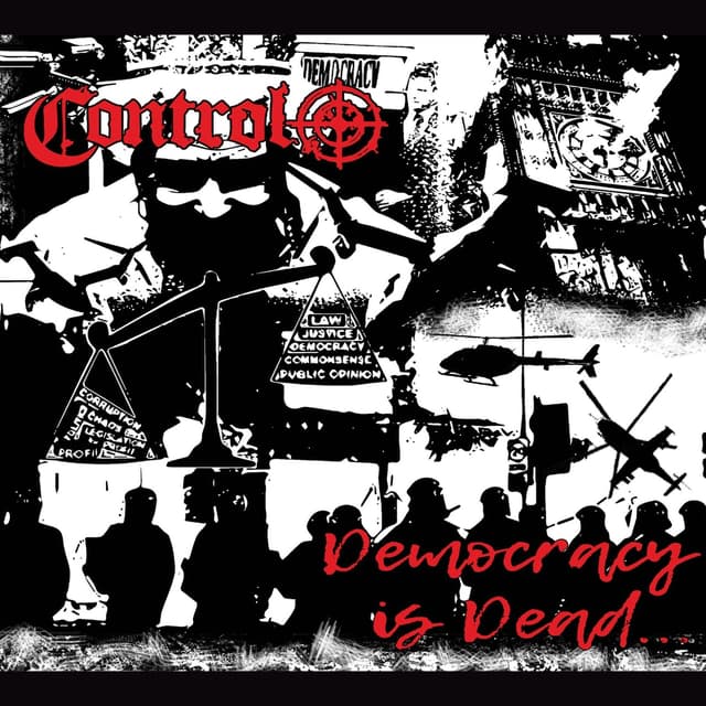Album cover art for Democracy Is Dead