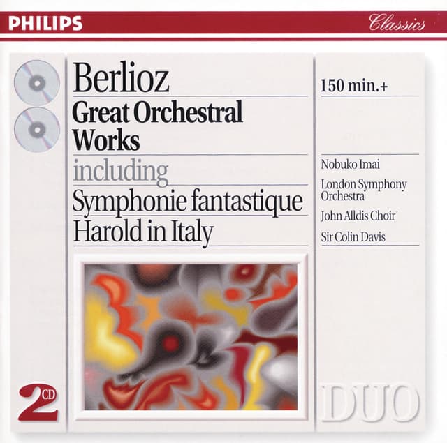 Album cover art for Berlioz: Great Orchestral Works