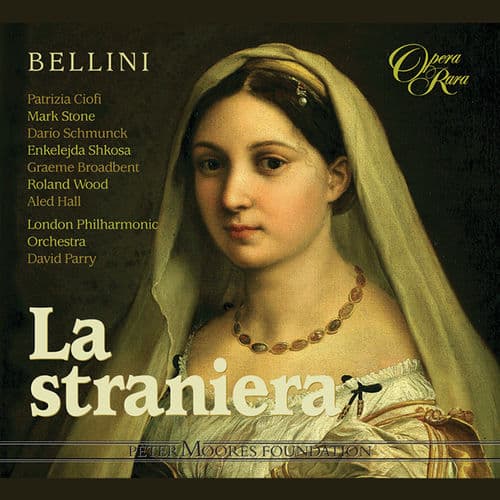 Album cover art for Bellini: La Straniera