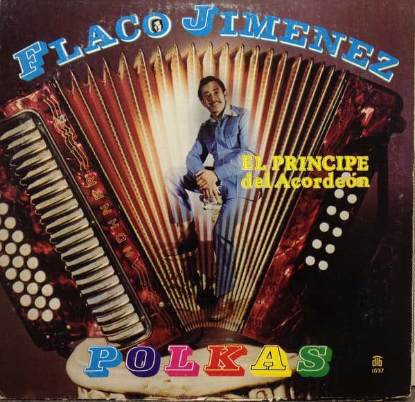 Album cover art for El Principe del Acordeón