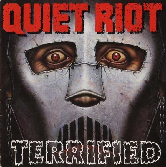 Album cover art for Terrified