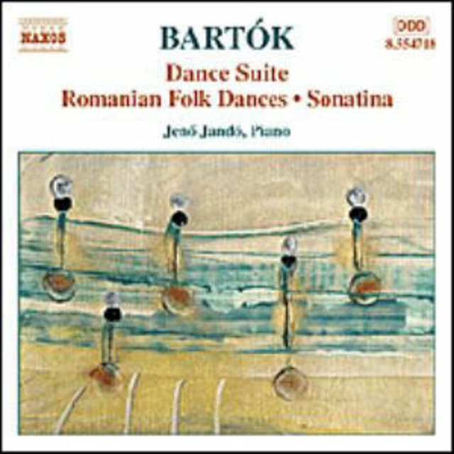 Album cover art for Bartok: Piano Works II