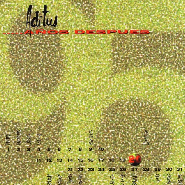 Album cover art for Años Despues