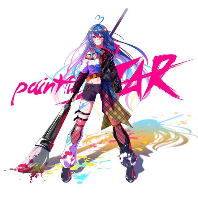 Album cover art for paint the STAR