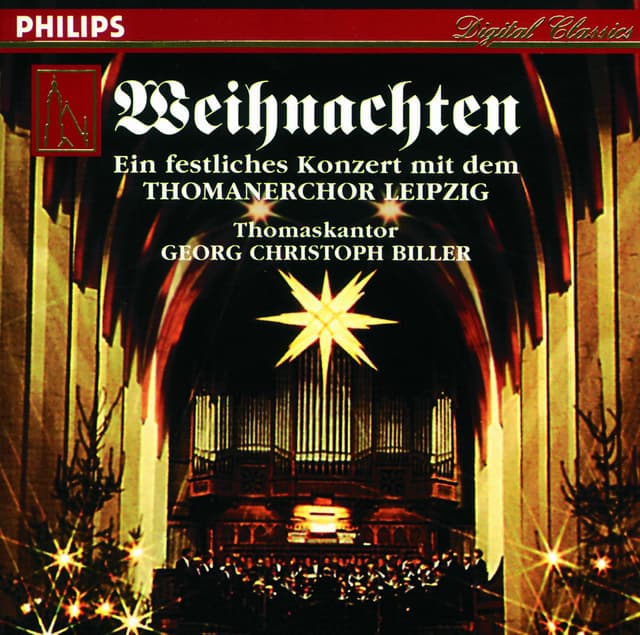Album cover art for Weihnachten - Ein Festliches Konzert Mit Dem Thomanerchor Leipzig