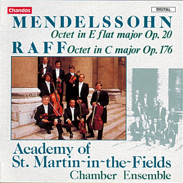 Album cover art for Mendelssohn-Bartholdy & Raff : Octuors à Cordes