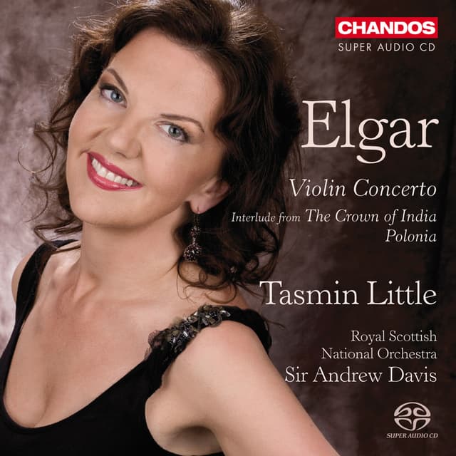 Album cover art for Elgar: Violin Concerto, Interlude from Crown of India & Polonia