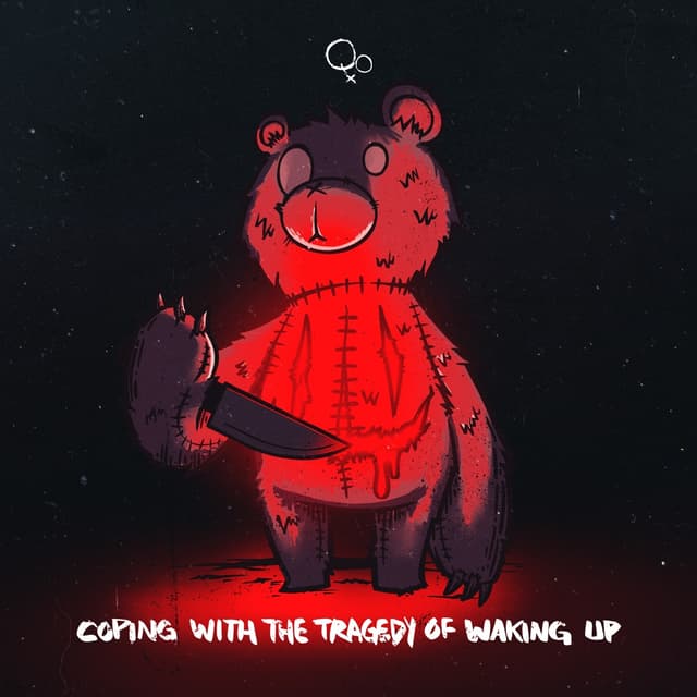 Album cover art for COPING WITH THE TRAGEDY OF WAKING UP