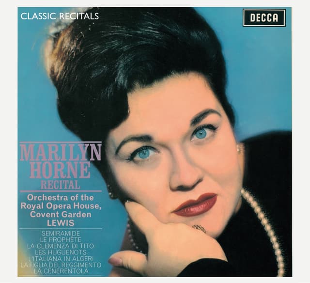 Album cover art for Marilyn Horne : Classic Recital