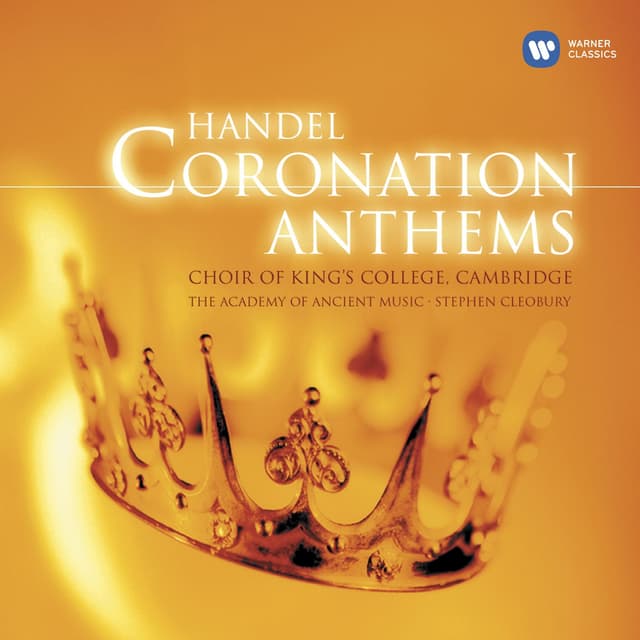 Album cover art for Handel Coronation Anthems