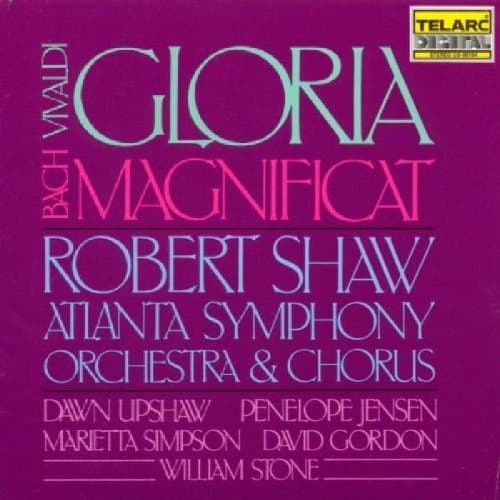 Album cover art for Vivald i: Gloria - Bach: Magnificat