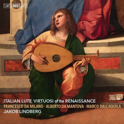 Album cover art for Italian Lute Virtuosi of the Renaissance