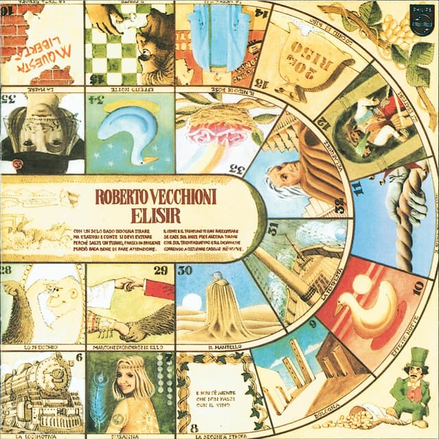 Album cover art for Elisir